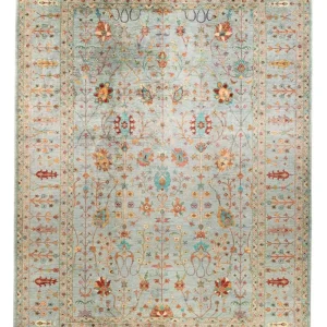Ziegler Teppe - Ariana - 346 x 244 cm - lyseblå