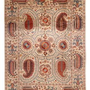 Ziegler Teppe - Ariana - 395 x 305 cm - flerfarget