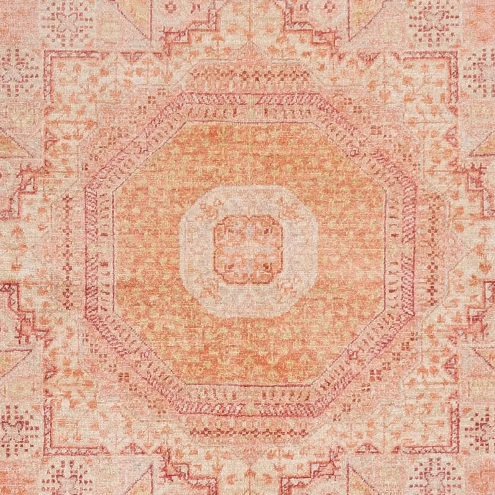 Ziegler Teppe - Ariana square - 207 x 198 cm - lys rød