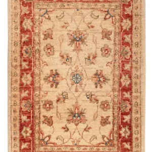 Ziegler Teppe - 68 x 48 cm - beige