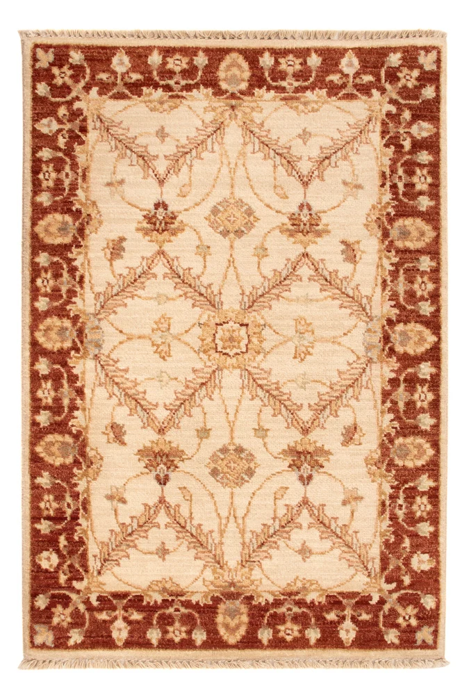 Ziegler Teppe - 90 x 60 cm - beige