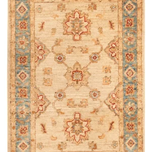 Ziegler Teppe - 89 x 60 cm - beige