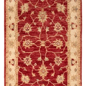 Ziegler Teppe - 90 x 60 cm - bordeaux rød