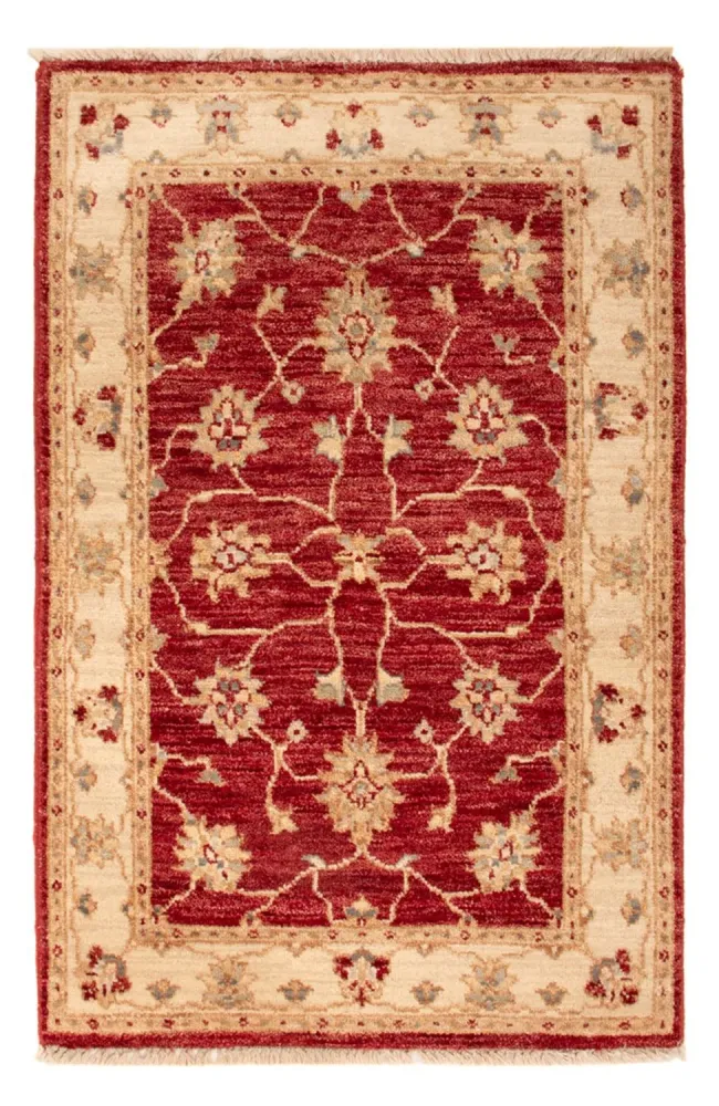 Ziegler Teppe - 90 x 60 cm - bordeaux rød