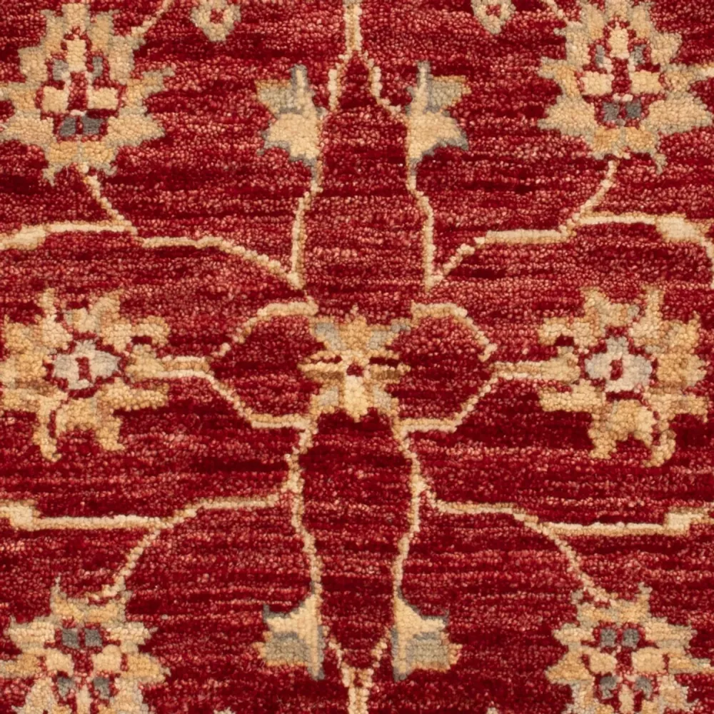 Ziegler Teppe - 90 x 60 cm - bordeaux rød