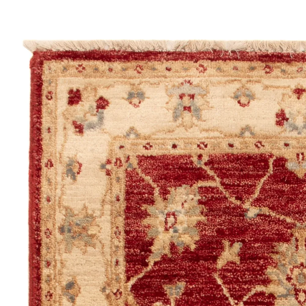 Ziegler Teppe - 90 x 60 cm - bordeaux rød