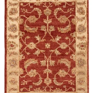 Ziegler Teppe - 90 x 60 cm - bordeaux rød