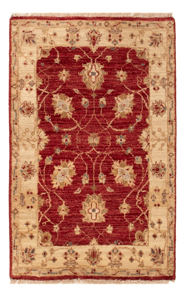 Ziegler Teppe - 90 x 60 cm - bordeaux rød