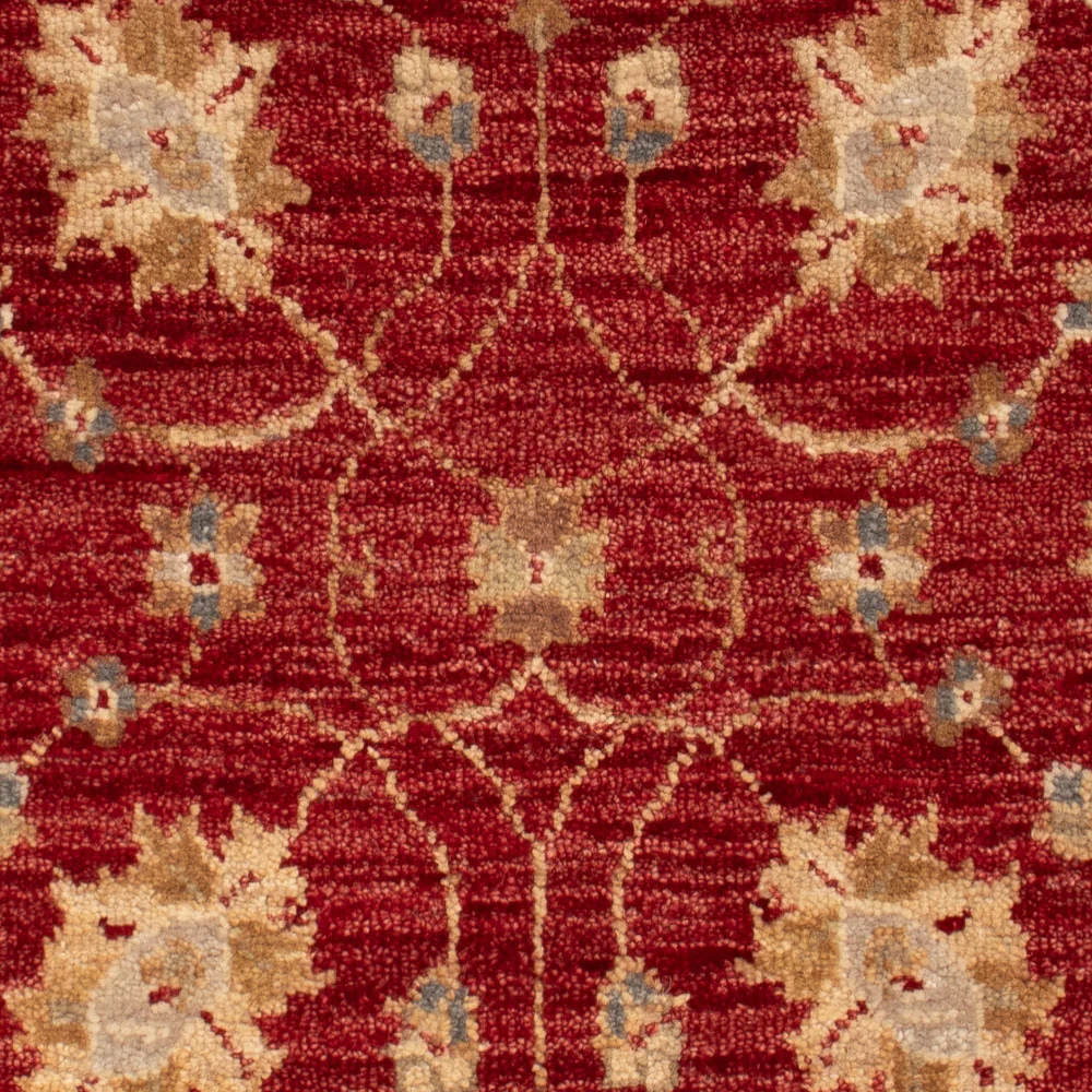 Ziegler Teppe - 90 x 60 cm - bordeaux rød