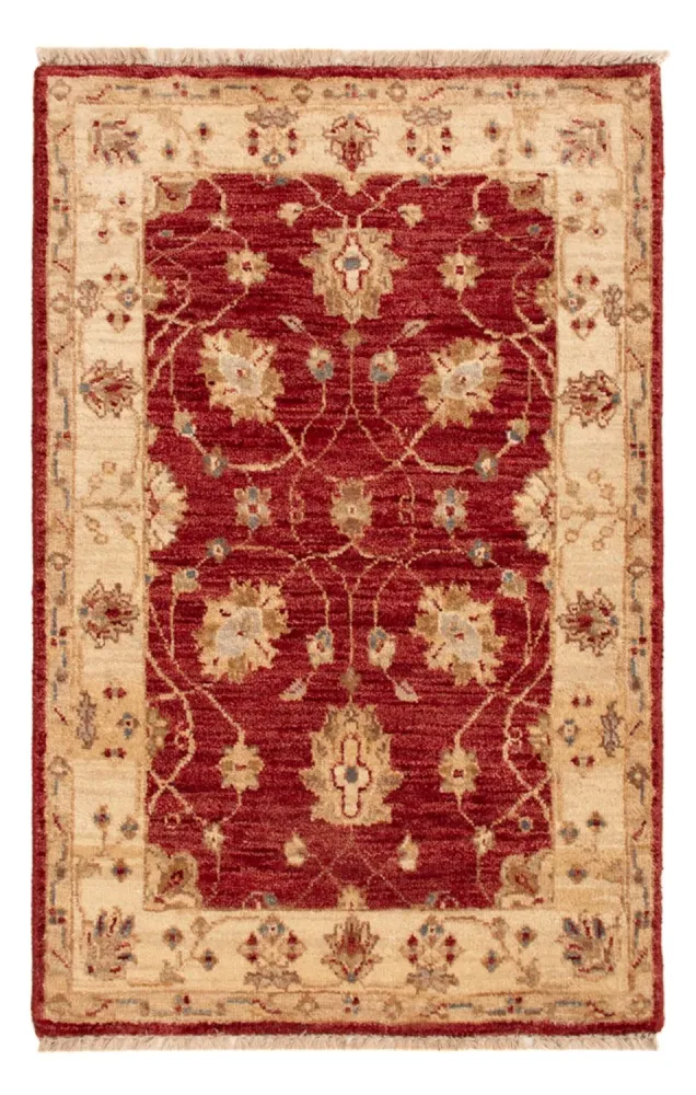 Ziegler Teppe - 90 x 60 cm - bordeaux rød