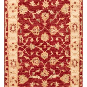 Ziegler Teppe - 90 x 60 cm - bordeaux rød