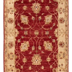 Ziegler Teppe - 90 x 60 cm - bordeaux rød
