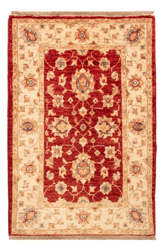 Ziegler Teppe - 90 x 60 cm - bordeaux rød