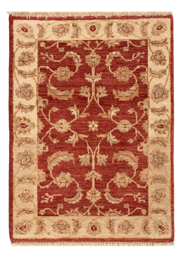 Ziegler Teppe - 90 x 60 cm - bordeaux rød