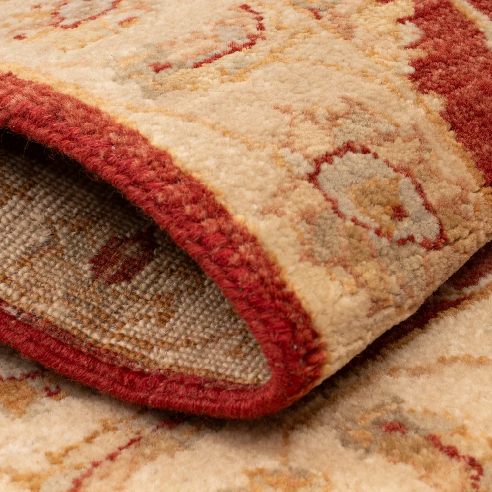 Ziegler Teppe - 90 x 60 cm - bordeaux rød
