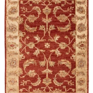 Ziegler Teppe - 90 x 60 cm - bordeaux rød
