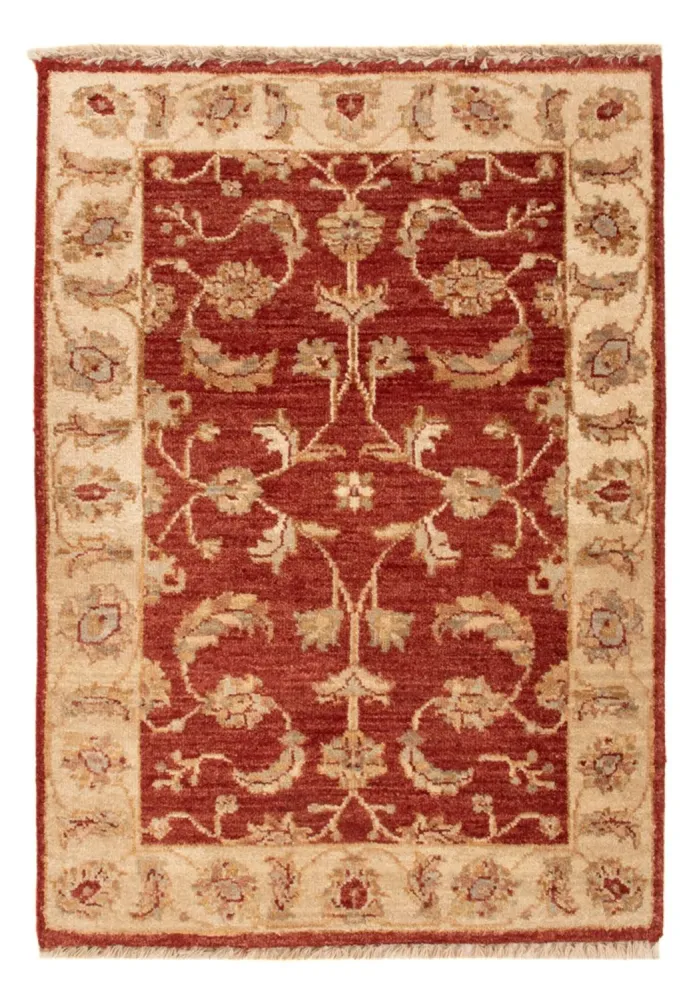 Ziegler Teppe - 90 x 60 cm - bordeaux rød