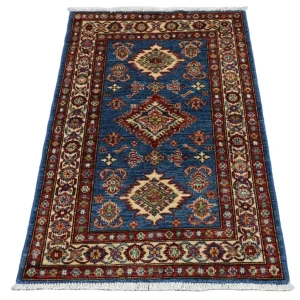 Ziegler Teppe - Kazak - 118 x 82 cm - turkis