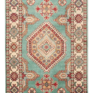 Ziegler Teppe - Kazak - 120 x 76 cm - turkis