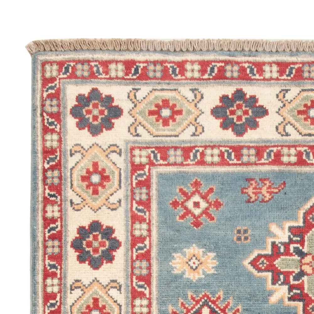 Ziegler Teppe - Kazak - 121 x 84 cm - lyseblå