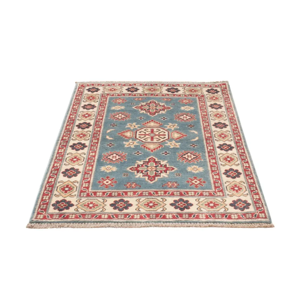 Ziegler Teppe - Kazak - 121 x 84 cm - lyseblå