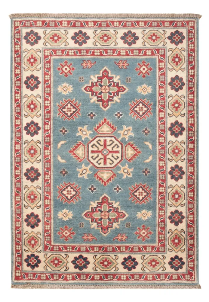 Ziegler Teppe - Kazak - 121 x 84 cm - lyseblå