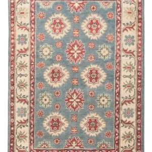 Ziegler Teppe - Kazak - 122 x 80 cm - lyseblå
