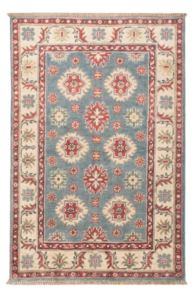 Ziegler Teppe - Kazak - 122 x 80 cm - lyseblå