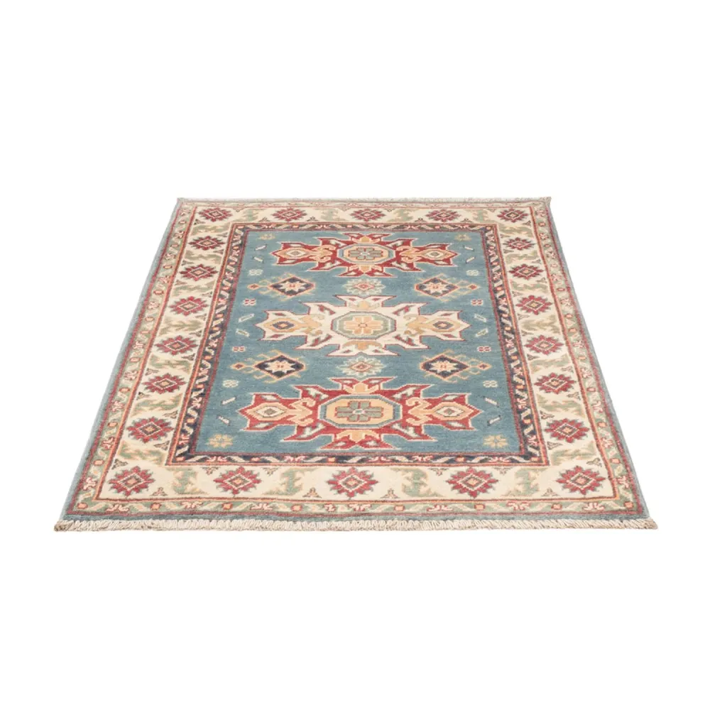 Ziegler Teppe - Kazak - 123 x 83 cm - lyseblå