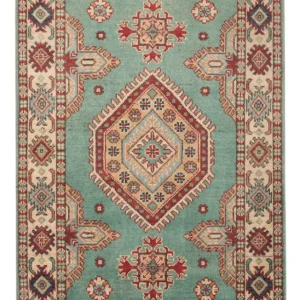 Ziegler Teppe - Kazak - 123 x 82 cm - turkis