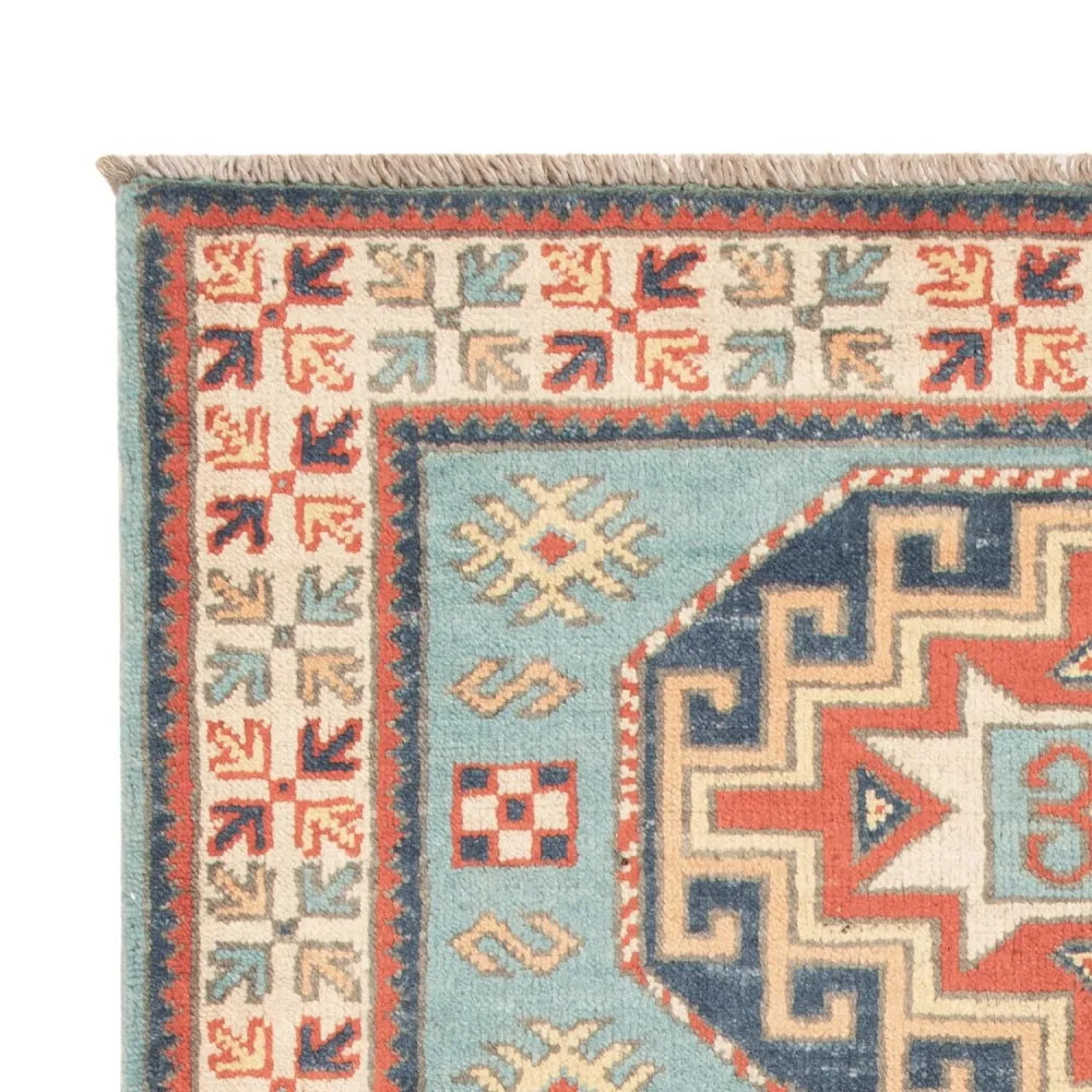 Ziegler Teppe - Kazak - 124 x 78 cm - lyseblå