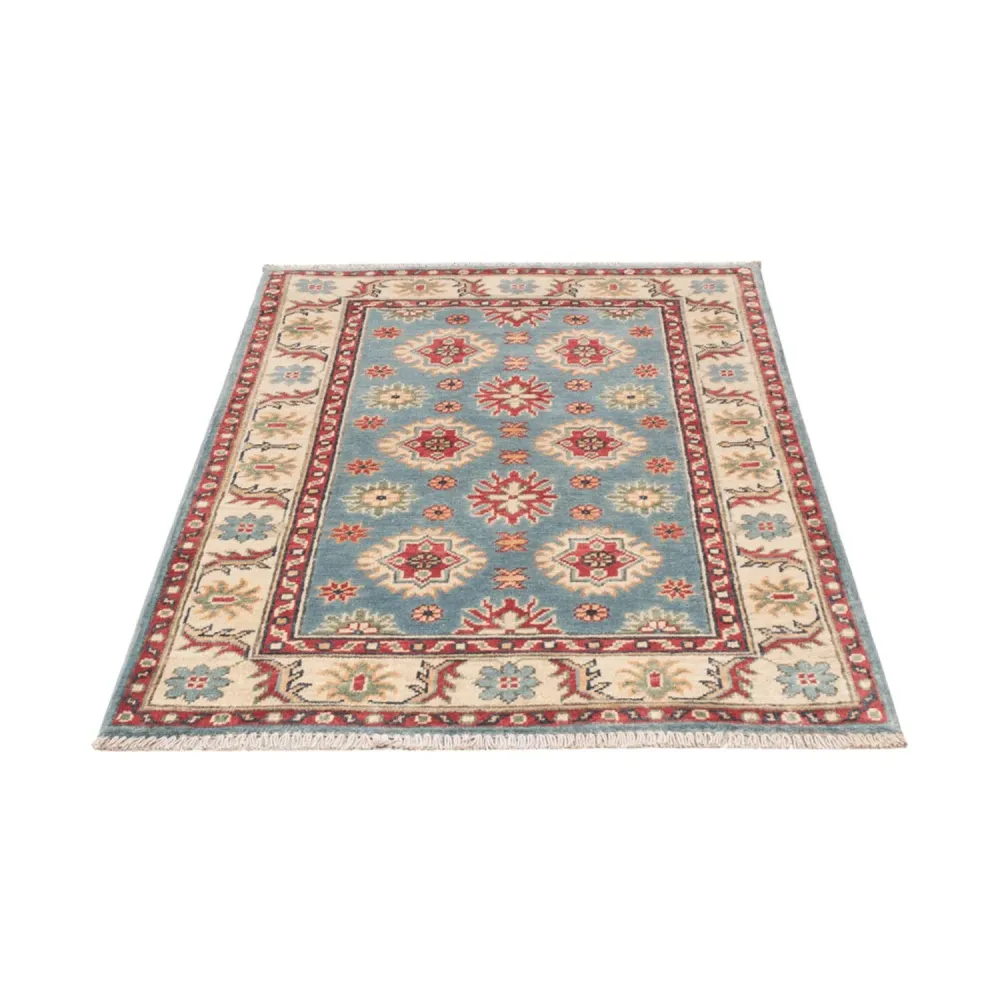 Ziegler Teppe - Kazak - 124 x 81 cm - lyseblå