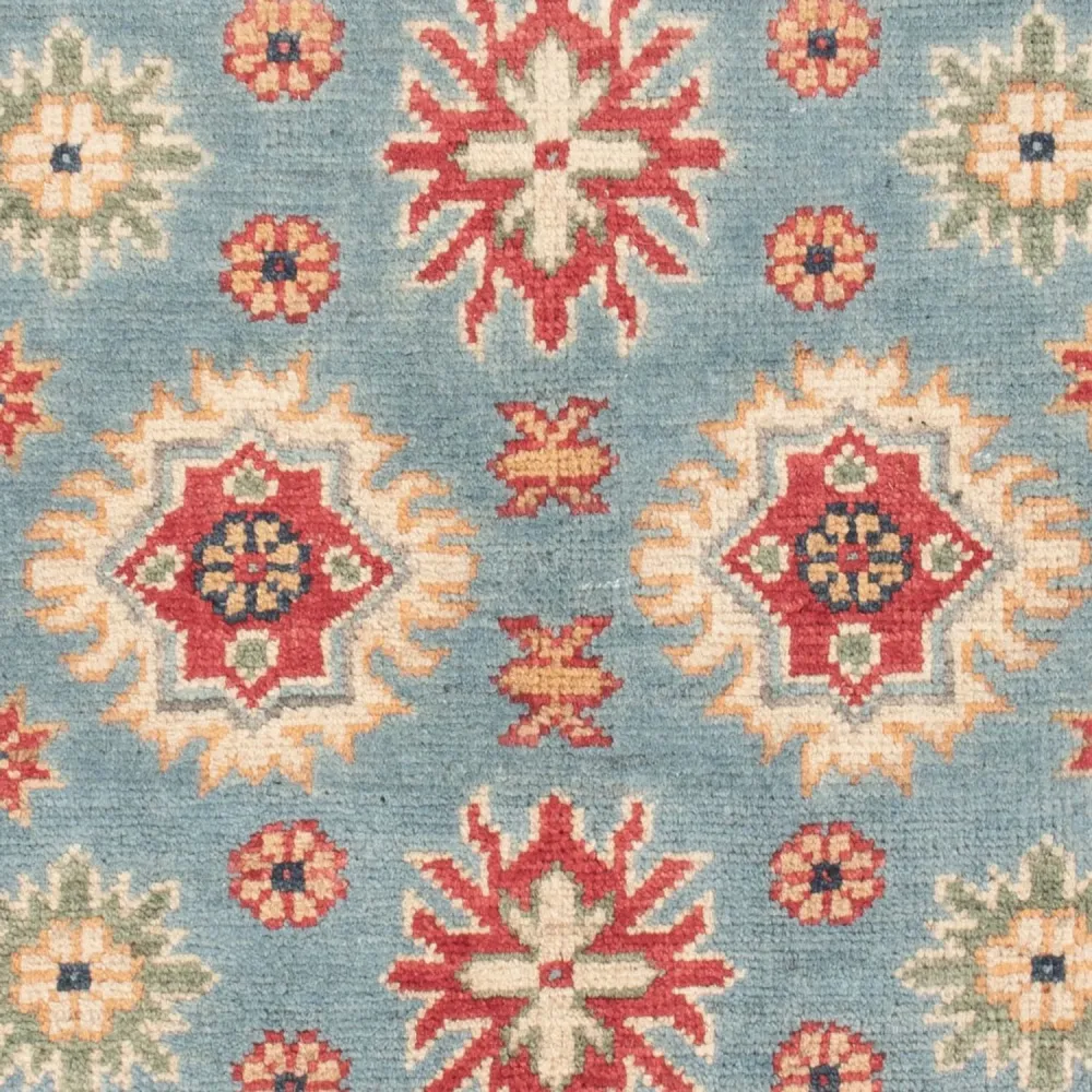 Ziegler Teppe - Kazak - 124 x 81 cm - lyseblå