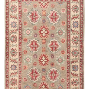 Ziegler Teppe - Kazak - 124 x 85 cm - lysegrønn