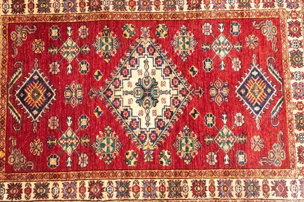 Ziegler Teppe - Kazak - 126 x 87 cm - rød
