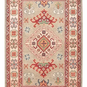 Ziegler Teppe - Kazak - 126 x 81 cm - lysegrønn