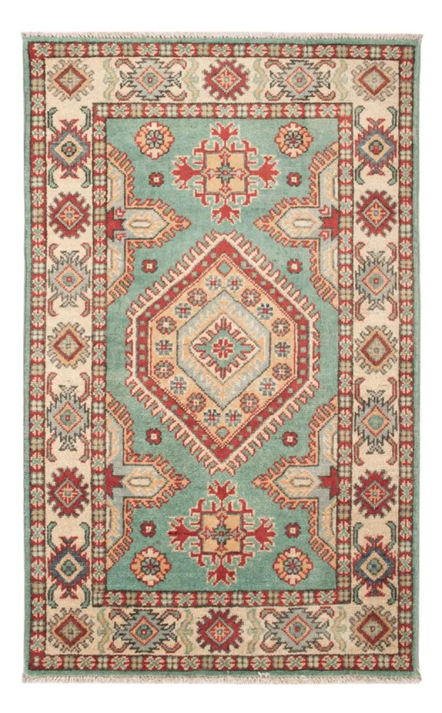Ziegler Teppe - Kazak - 127 x 77 cm - turkis