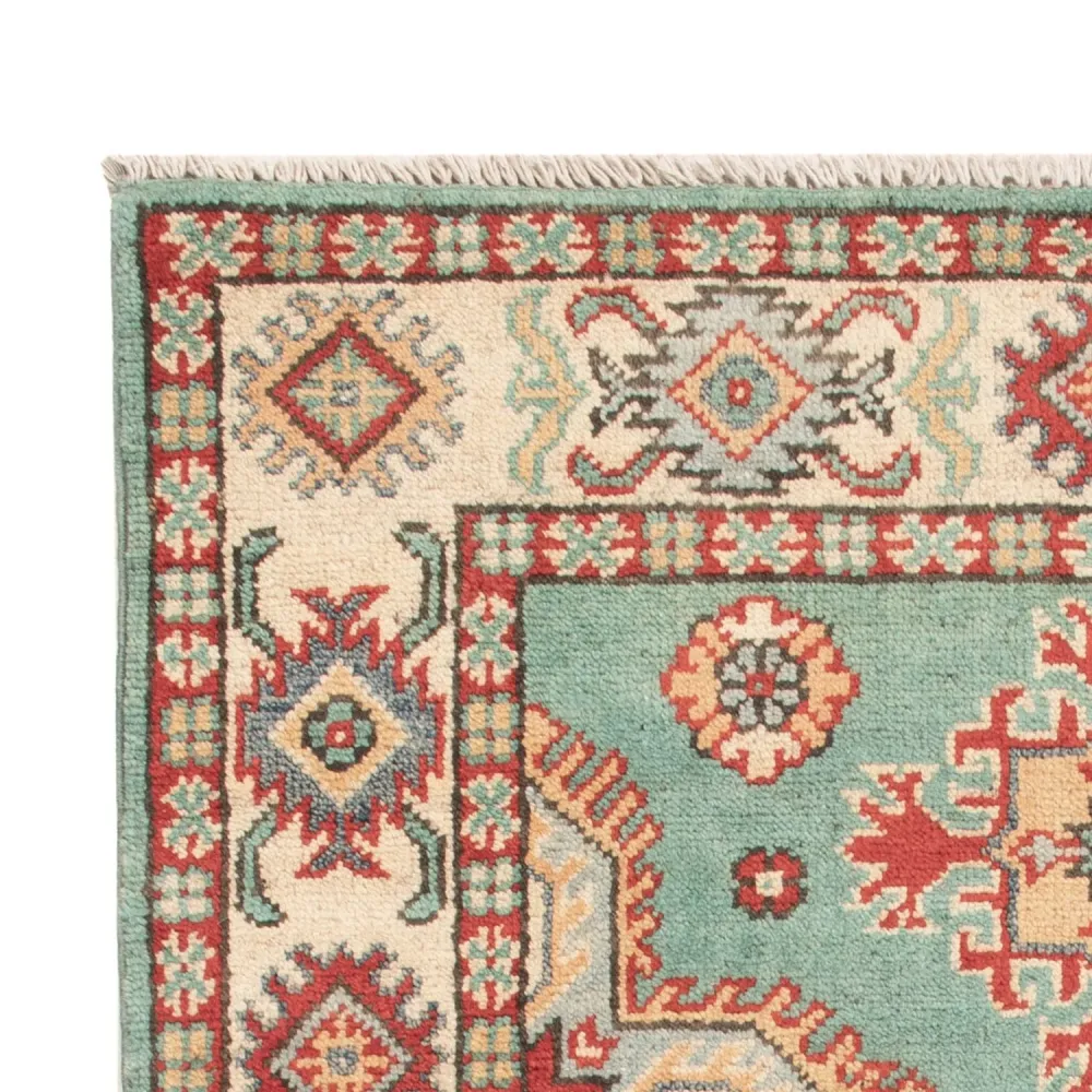 Ziegler Teppe - Kazak - 127 x 77 cm - turkis