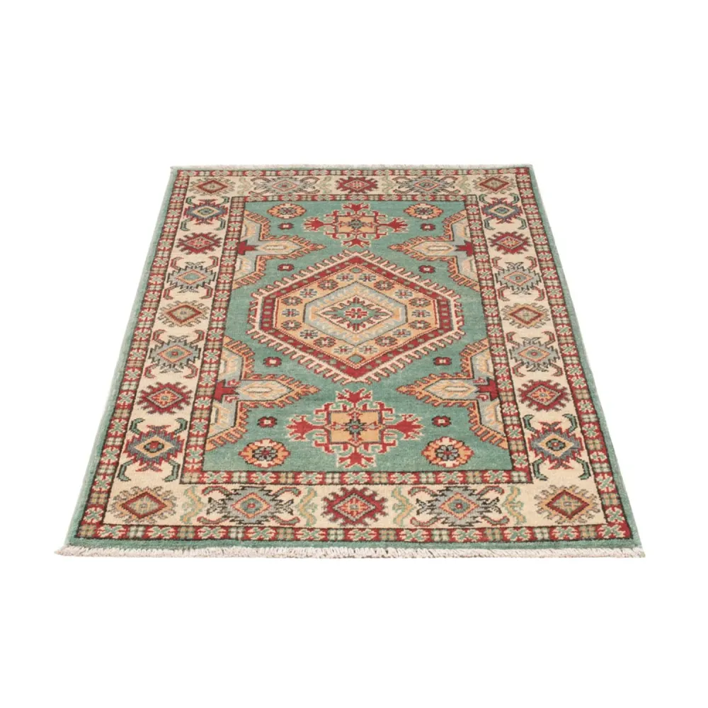 Ziegler Teppe - Kazak - 127 x 77 cm - turkis