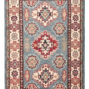 Ziegler Teppe - Kazak - 128 x 82 cm - lyseblå