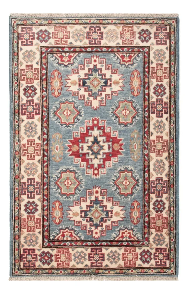 Ziegler Teppe - Kazak - 128 x 82 cm - lyseblå