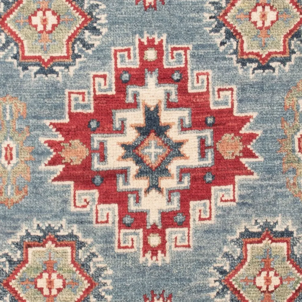 Ziegler Teppe - Kazak - 128 x 82 cm - lyseblå
