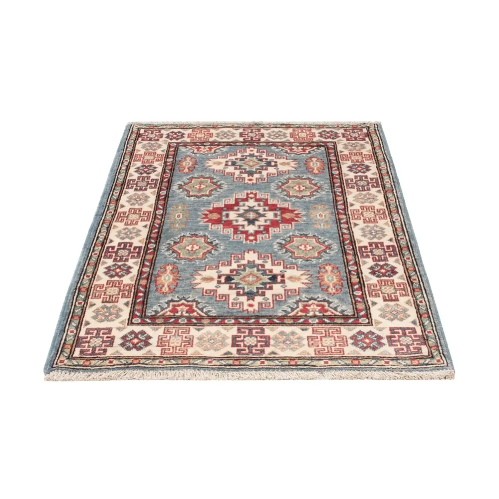 Ziegler Teppe - Kazak - 128 x 82 cm - lyseblå