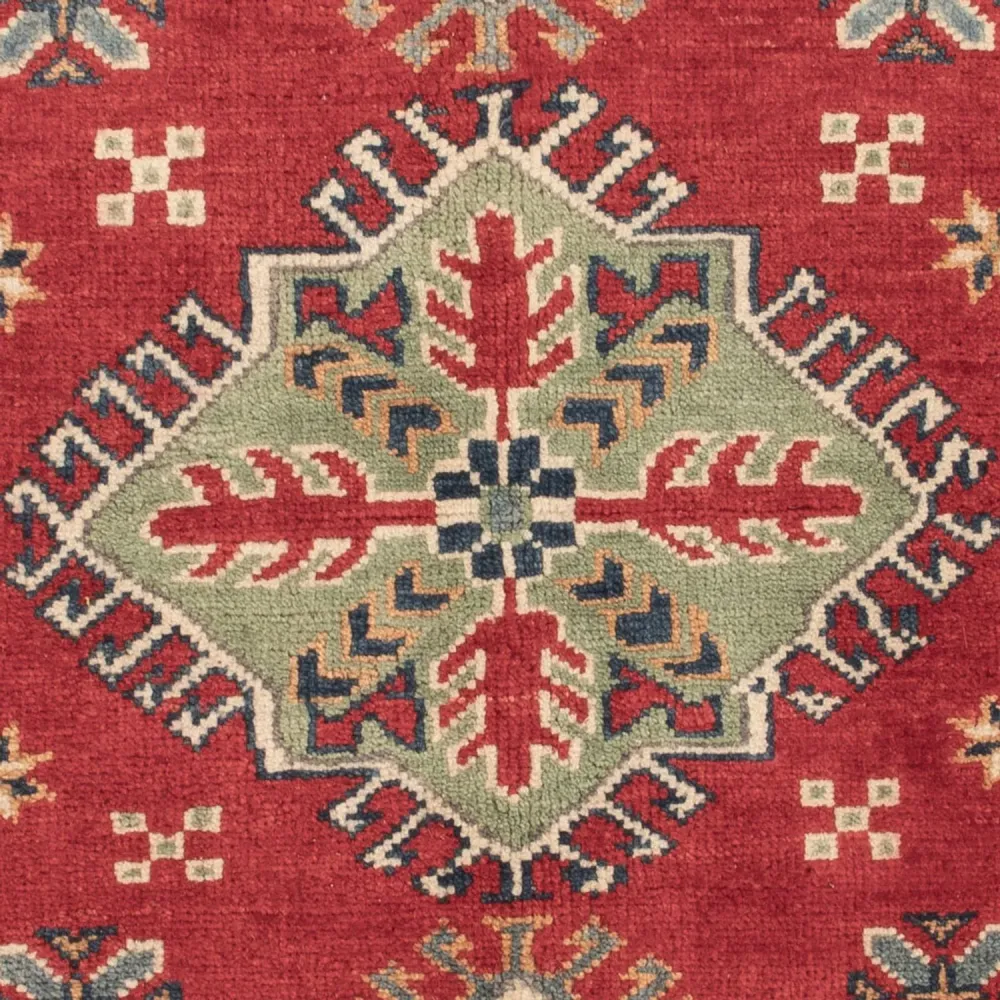 Ziegler Teppe - Kazak - 131 x 101 cm - rød