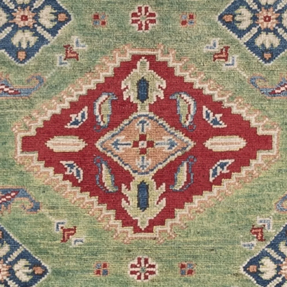 Ziegler Teppe - Kazak - 139 x 102 cm - grønn