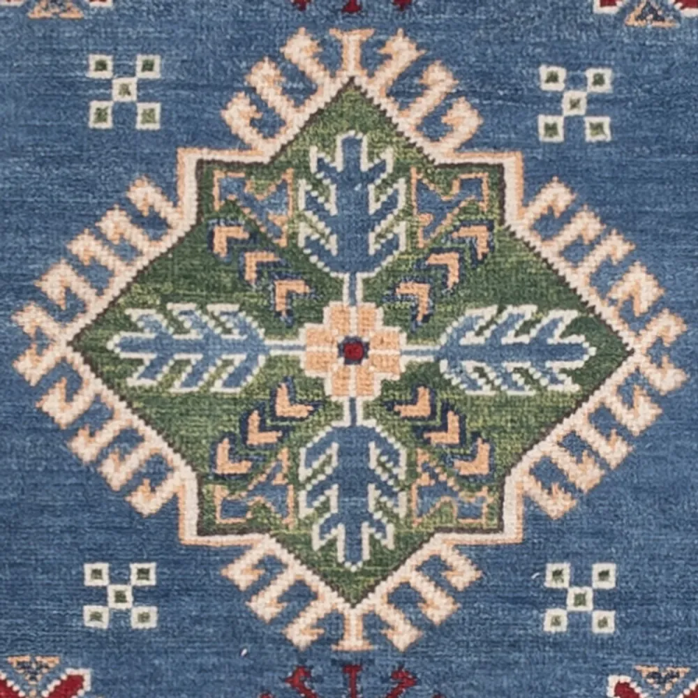 Ziegler Teppe - Kazak - 142 x 101 cm - blå