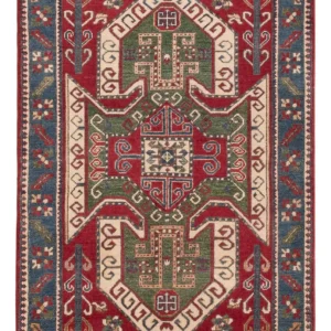 Ziegler Teppe - Kazak - 145 x 100 cm - rød