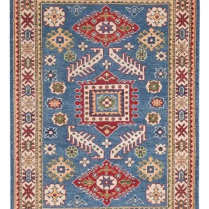 Ziegler Teppe - Kazak - 145 x 102 cm - blå
