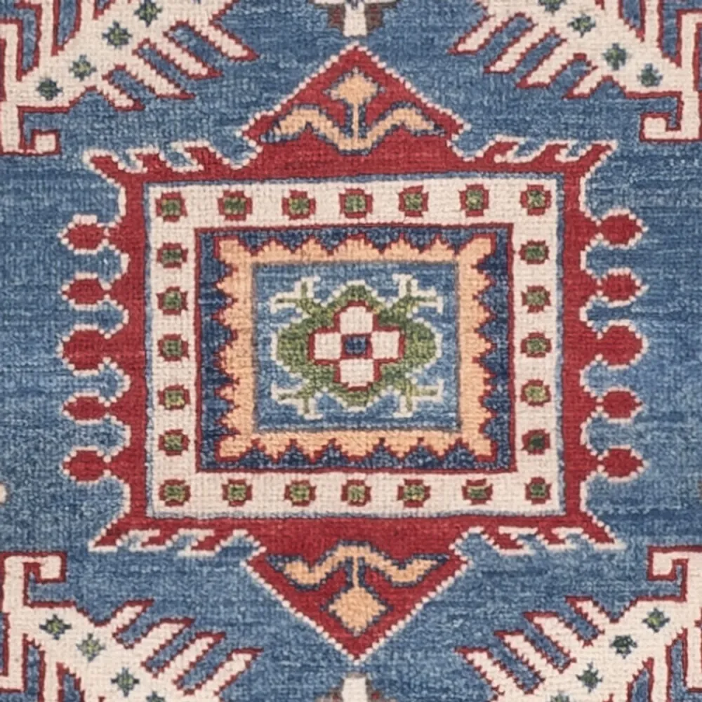 Ziegler Teppe - Kazak - 145 x 102 cm - blå