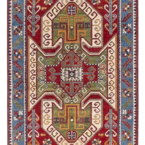 Ziegler Teppe - Kazak - 146 x 100 cm - flerfarget